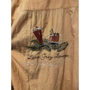 Vintage World Wide Sportsman Embroidered Florida‎ Orange Shirt Islamorada XL